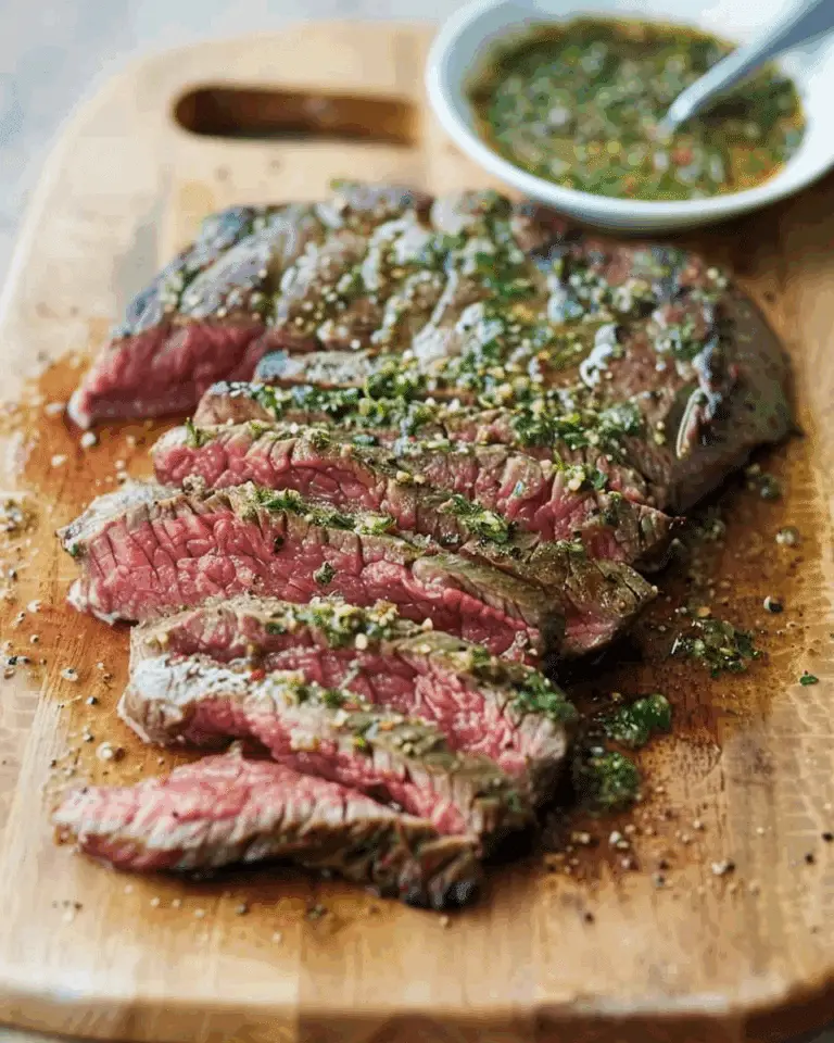 Grilled Chimichurri Steak