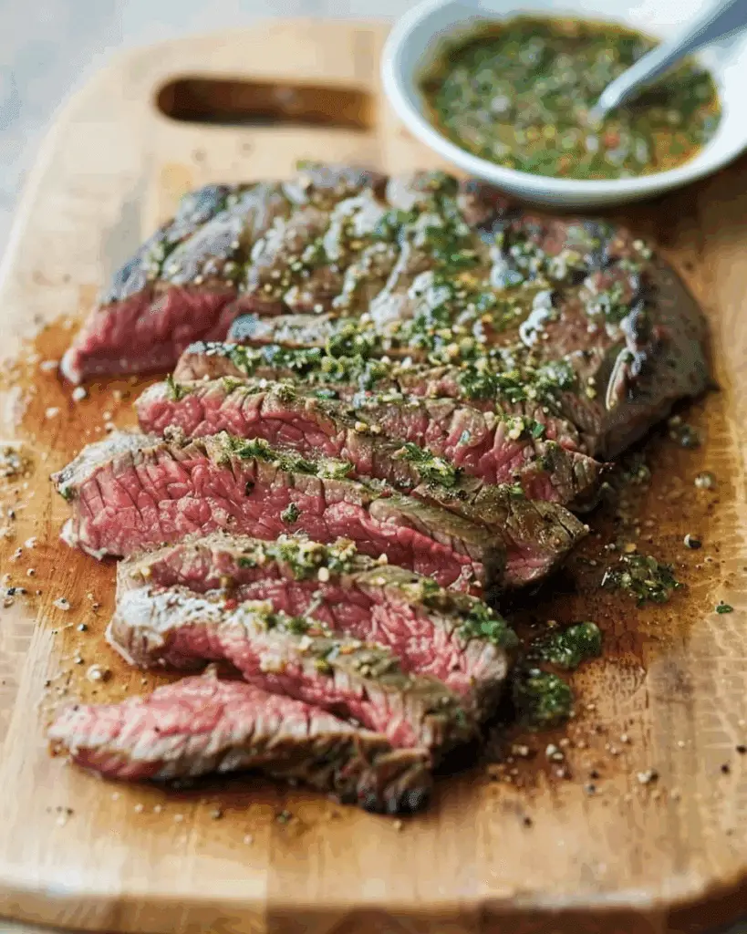 Grilled Chimichurri Steak