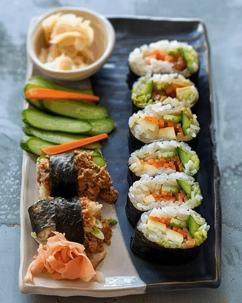 Japanese Sushi Rolls