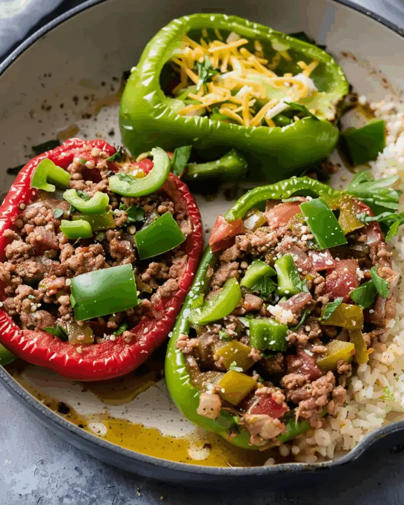 Unstuffed Peppers