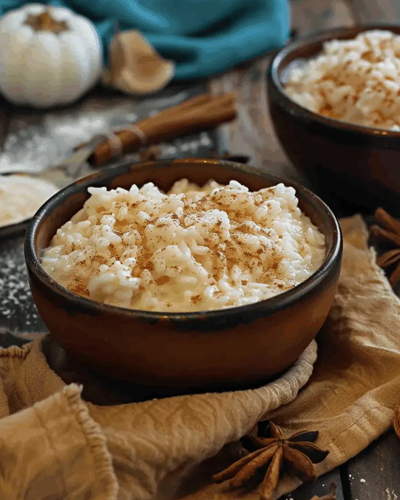 Creamy Rice Pudding with a Hint of Cinnamon