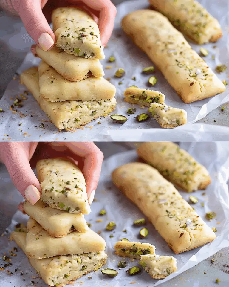 Pistachio Shortbread Cookies
