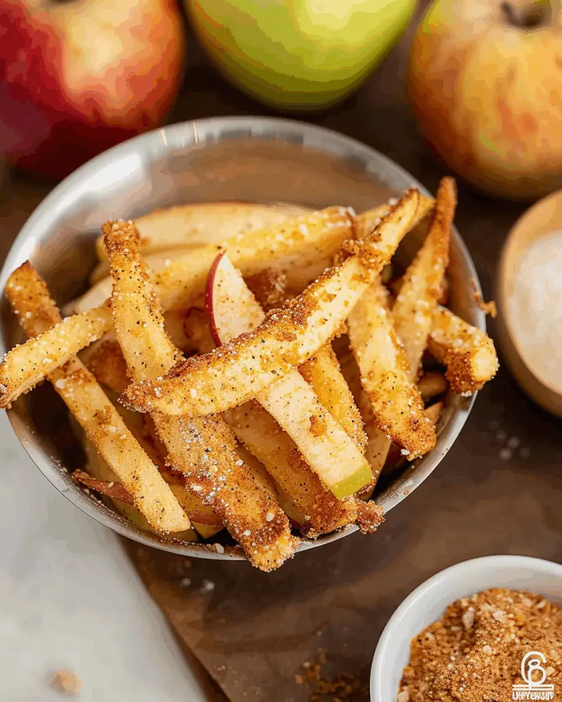 Air Fryer Apple Fries