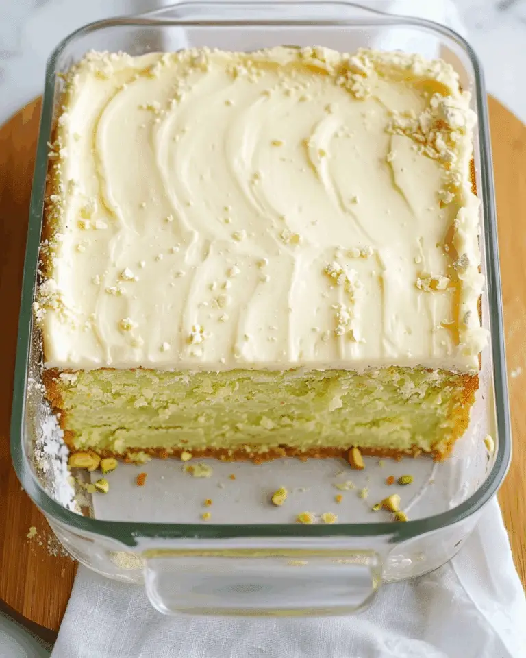 Pistachio Pineapple Paradise Cake