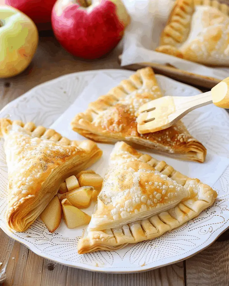 Puff Pastry Apple Turnovers