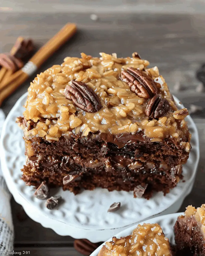 The Best German Chocolate Cake