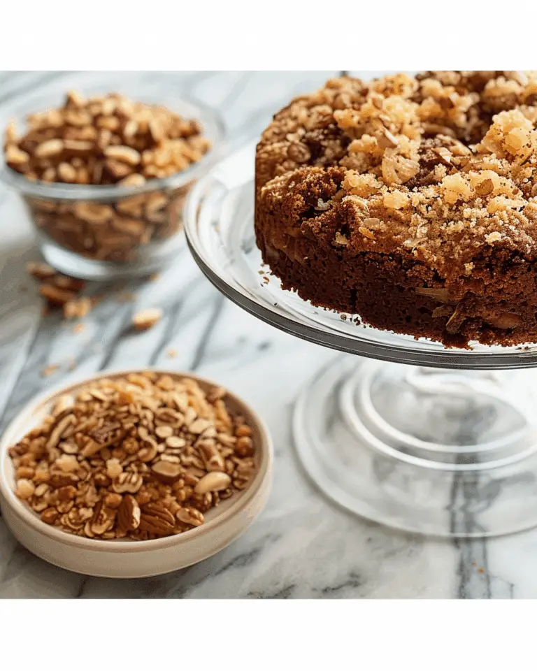 Bittersweet Chocolate Coffee Cake