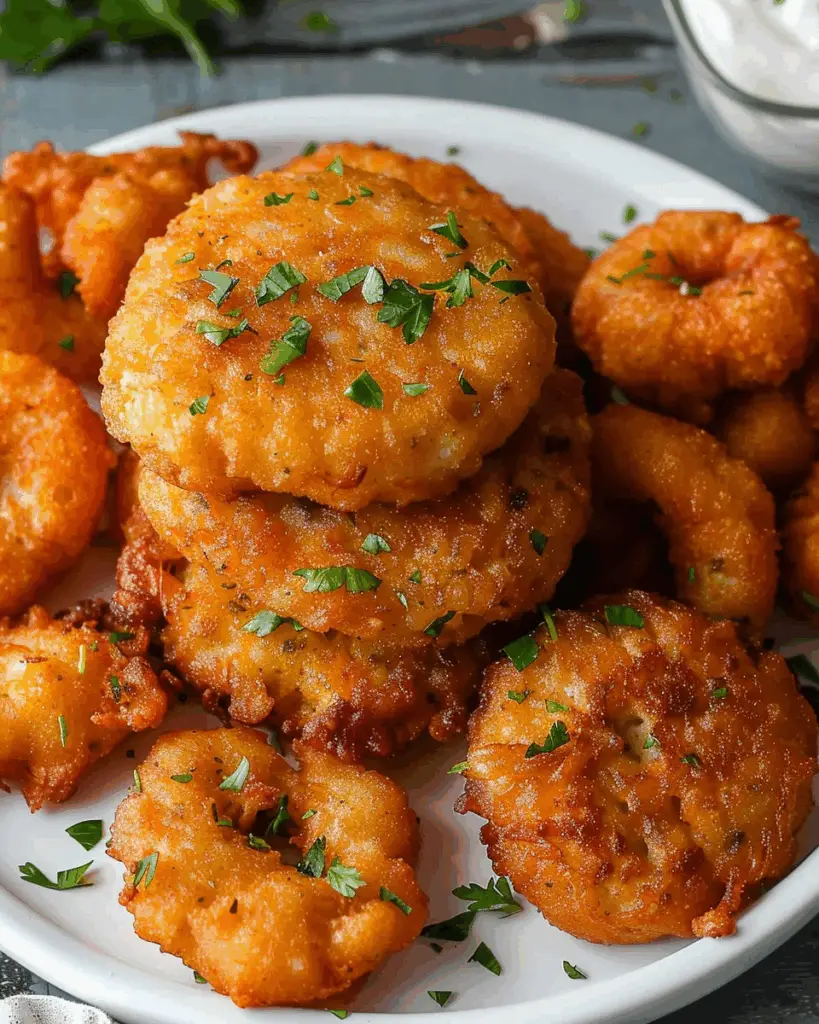 Cheesy Grits Fritters
