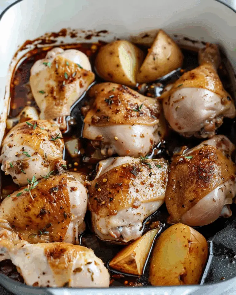 One Pan Chicken and Potatoes Recipe