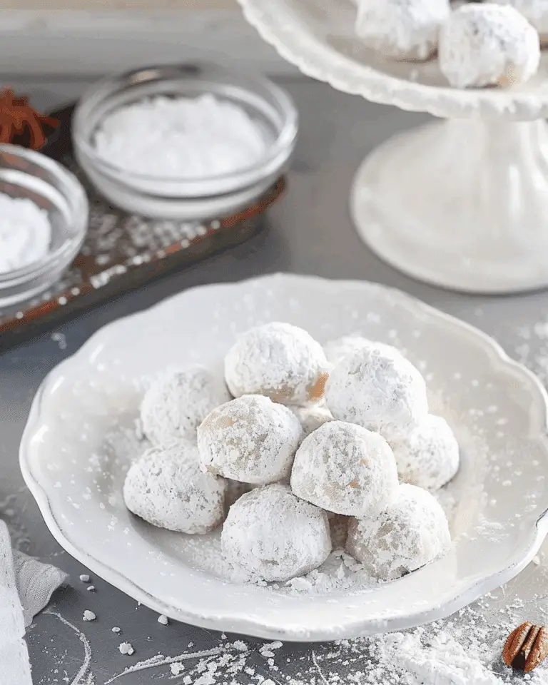 Snowball Cookies recipe