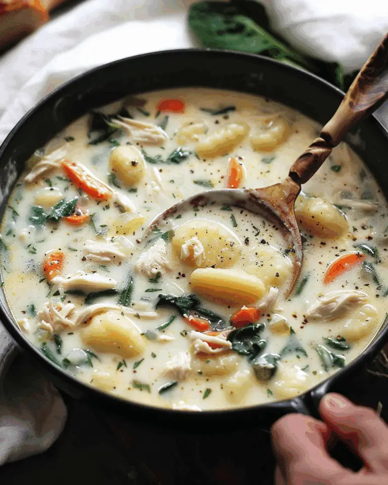 Chicken Gnocchi Soup