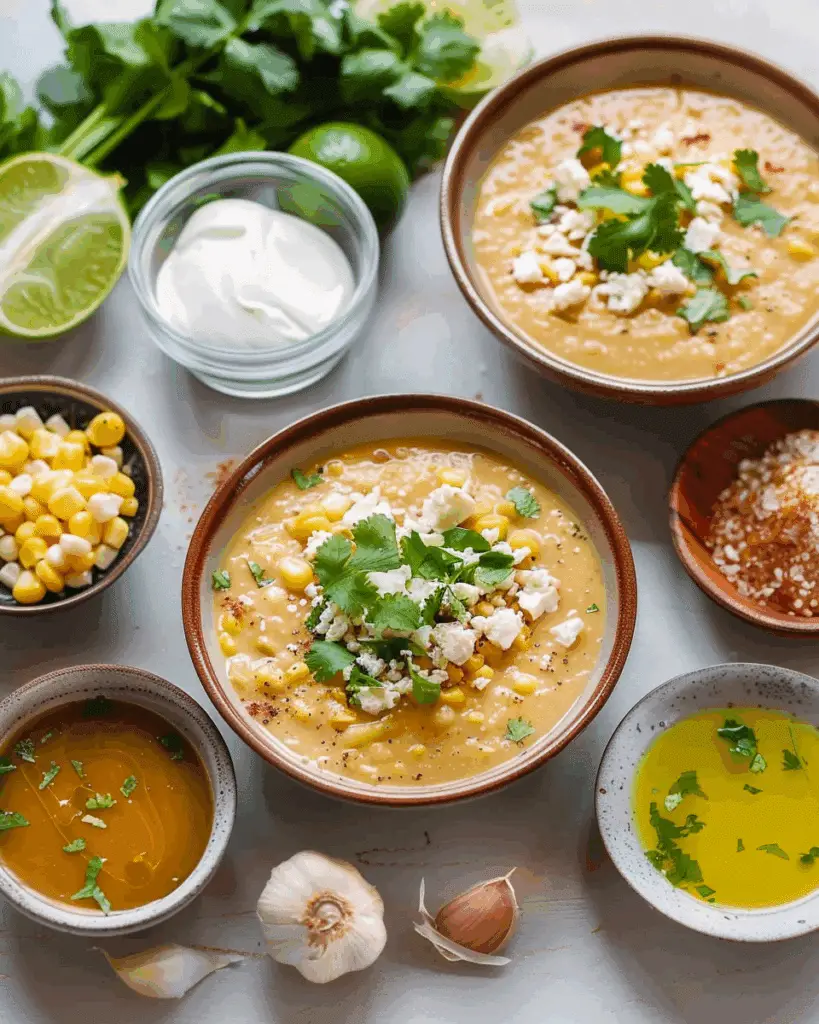 Mexican Street Corn Soup