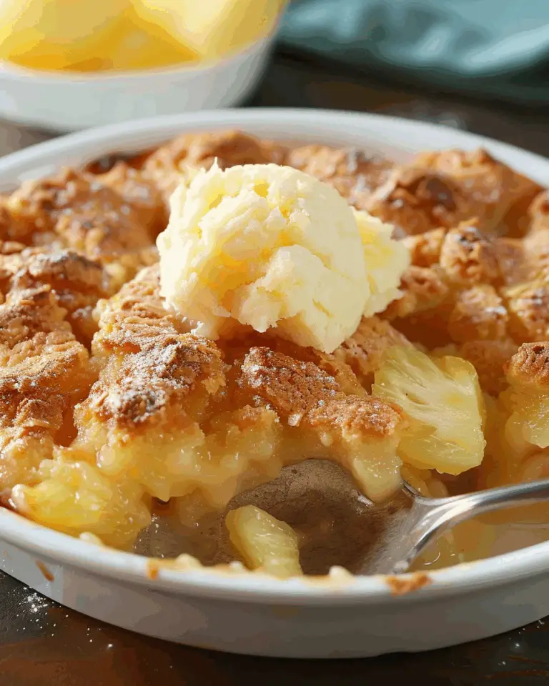 Pineapple Cobbler