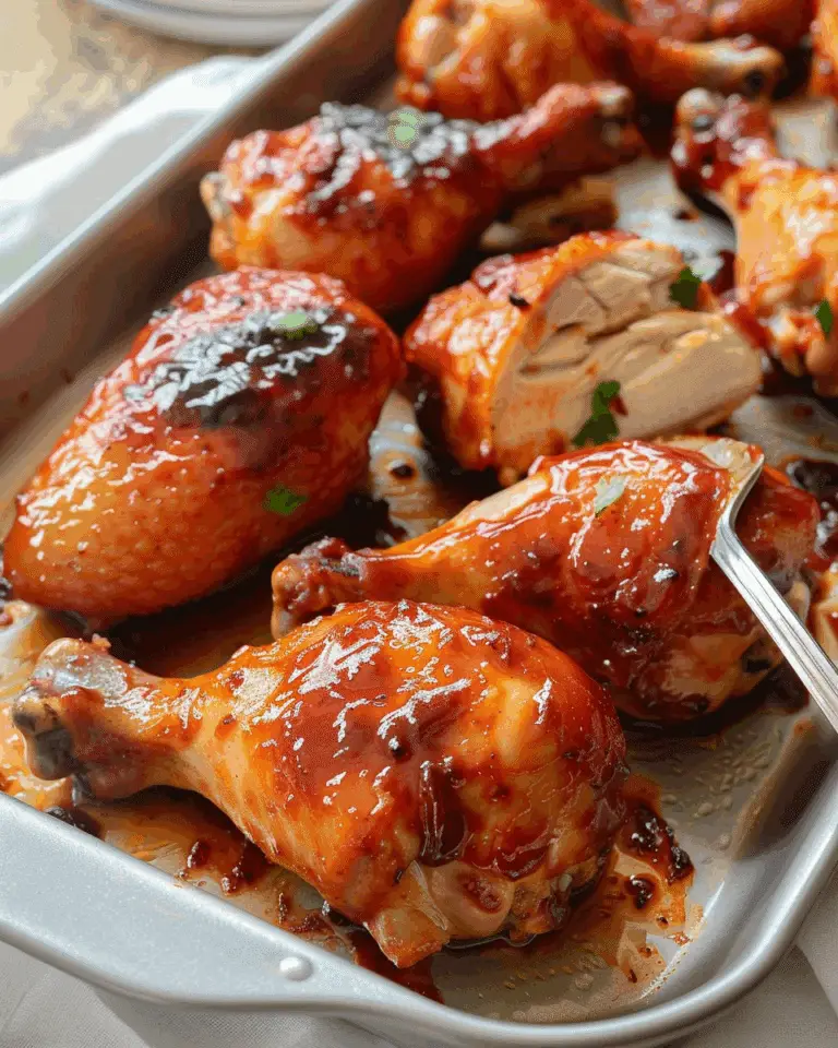 Easy Baked BBQ Chicken Legs