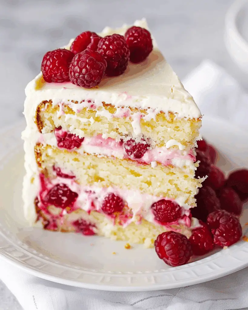 Lemon Raspberry Cake
