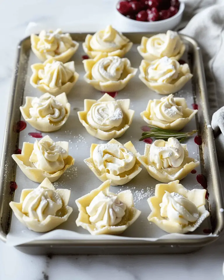 Cranberry Brie Bites