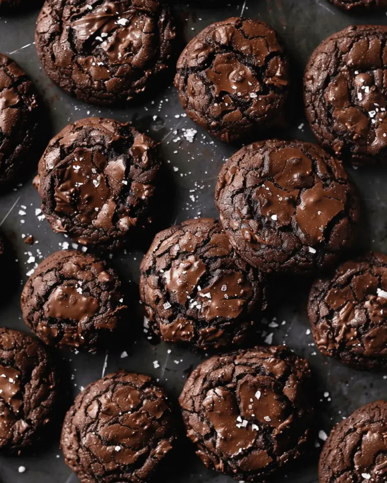 Dark Chocolate Cookies