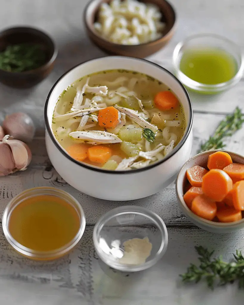 Leftover Turkey Soup