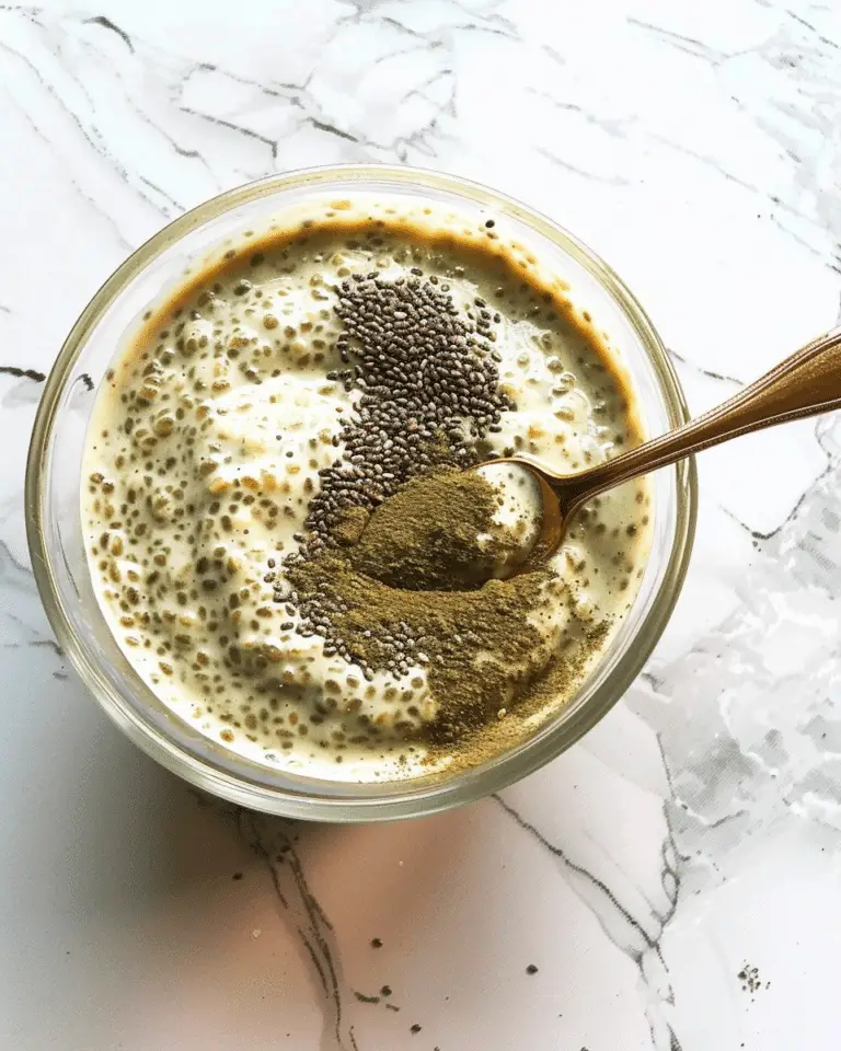 Matcha Chia Pudding