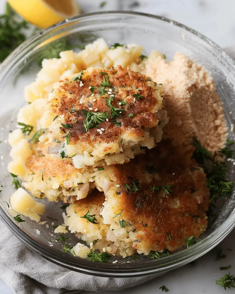 Potato Tuna Cakes