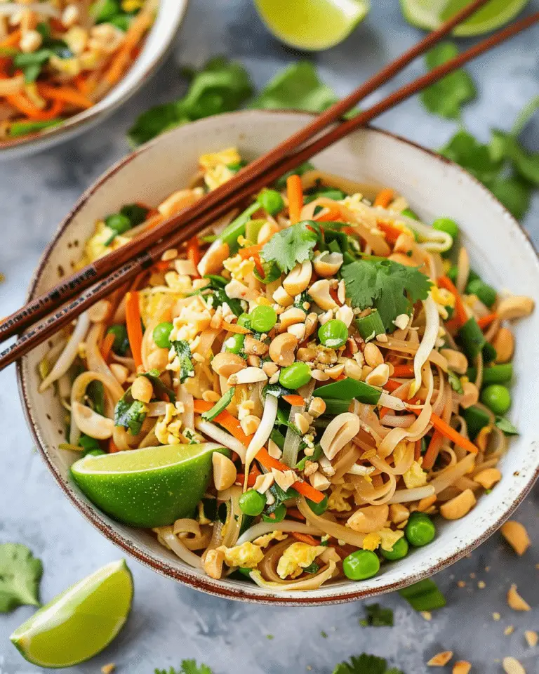 Vegetarian Pad Thai