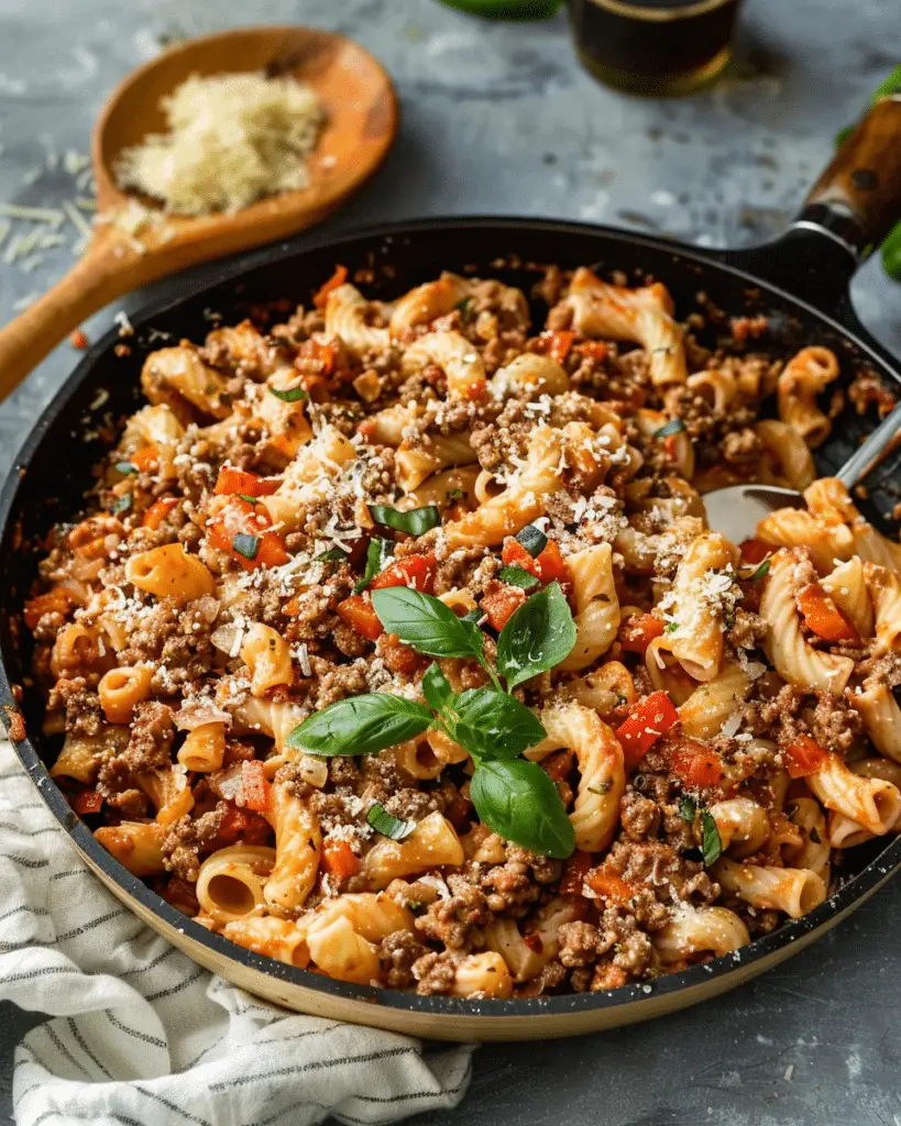 Ground Beef Pasta