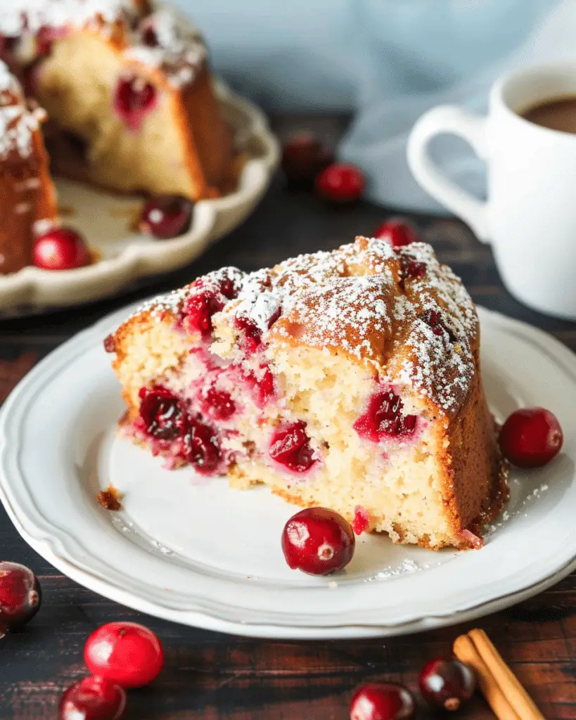 Cranberry Coffee Cake