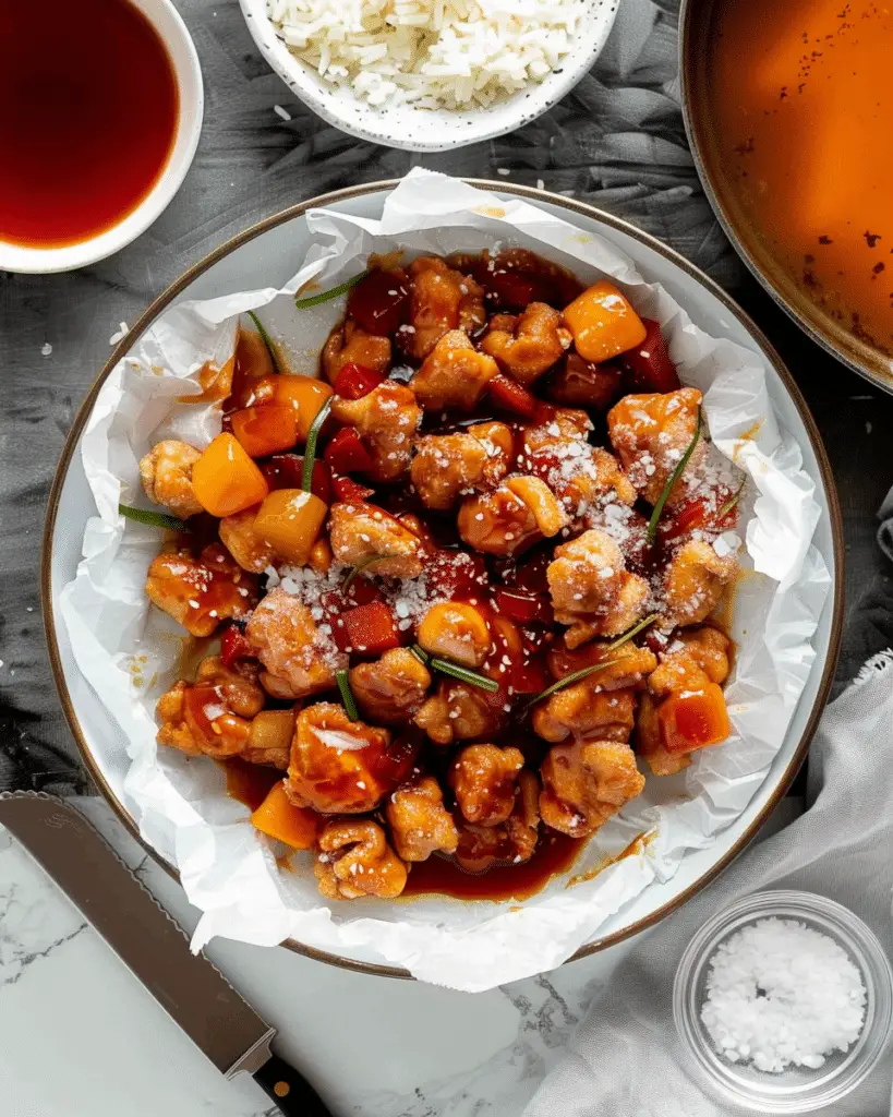 Sweet and Sour Chicken