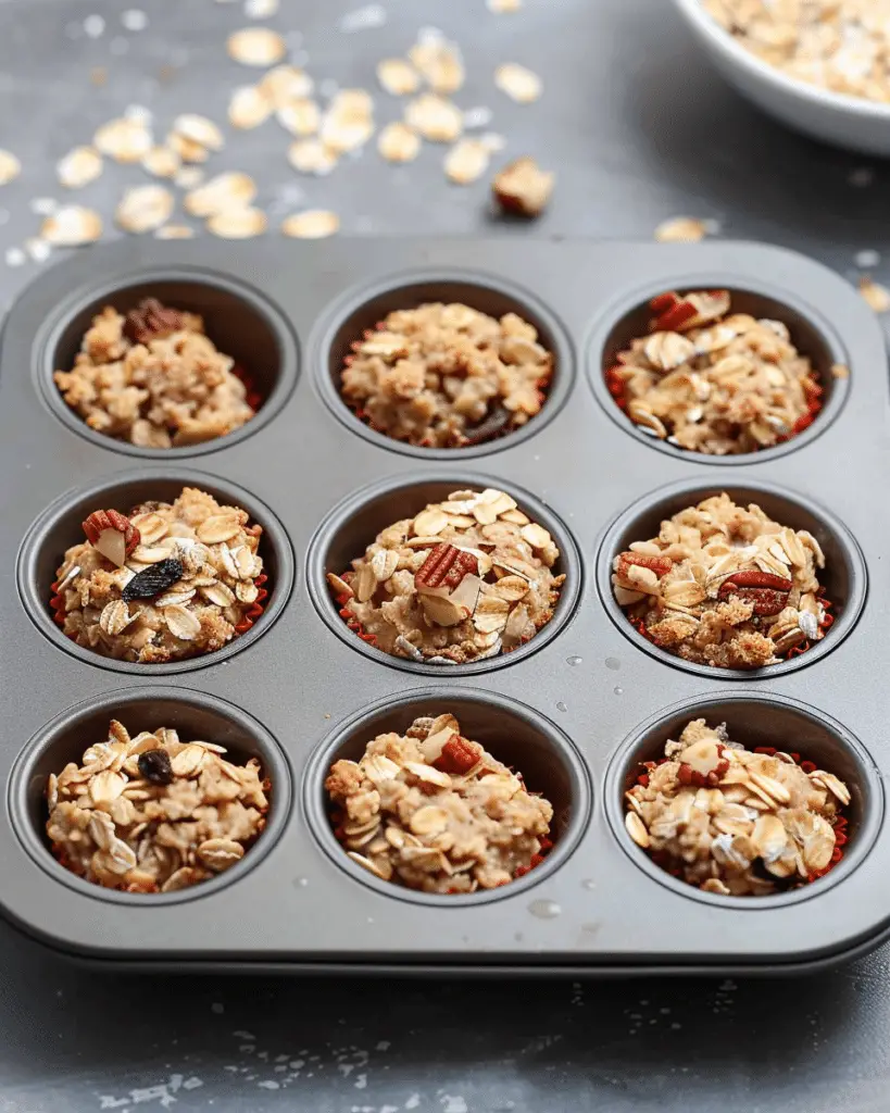 Apple Cinnamon Oatmeal Cups