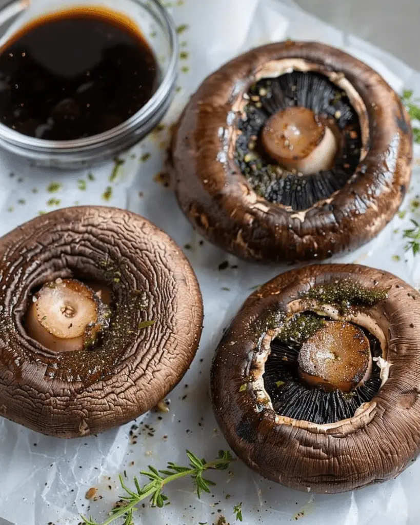 Grilled Portobello Mushrooms