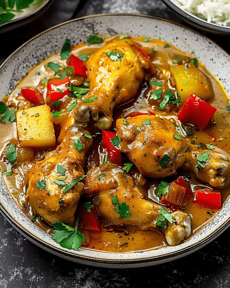 Authentic Jamaican Curry Chicken