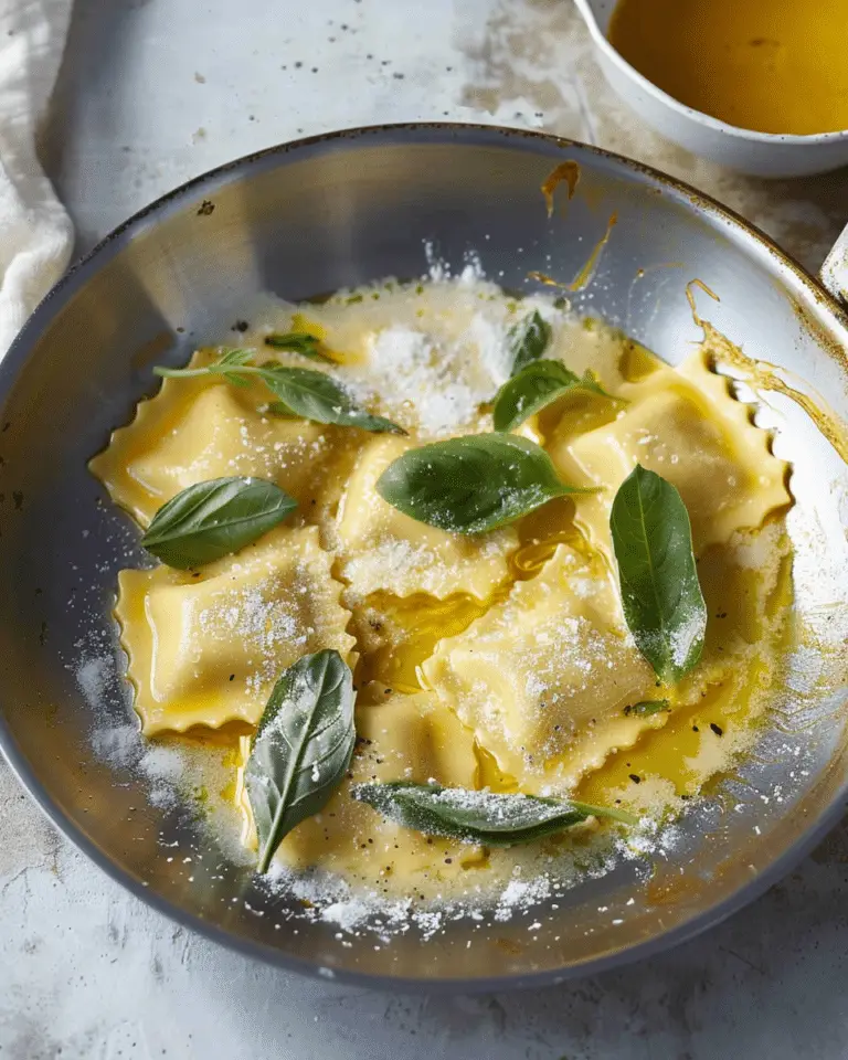 Butternut Squash Ravioli Sauce