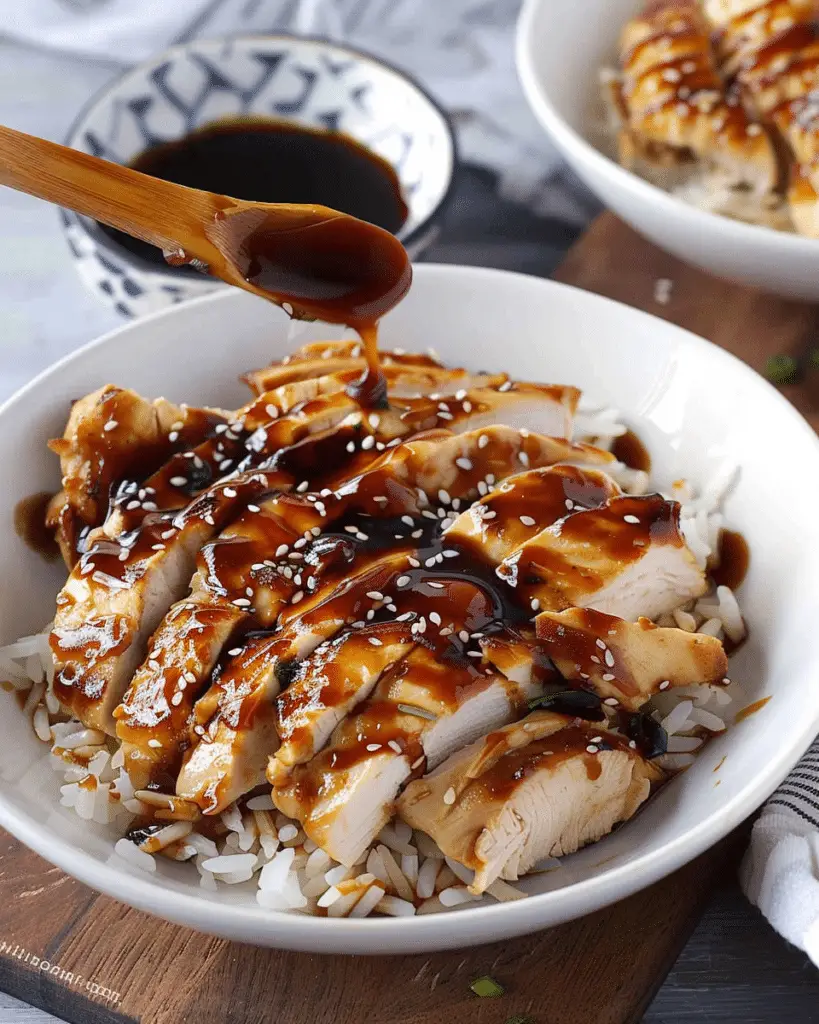 Chicken Teriyaki Rice Bowls
