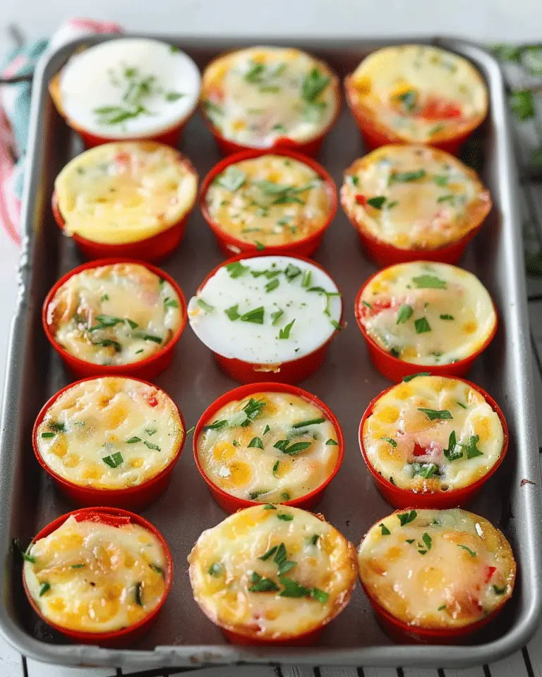 Egg White Bites with Red Pepper