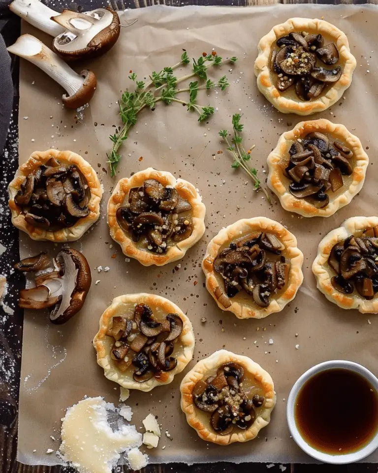 Mushroom Tartlets