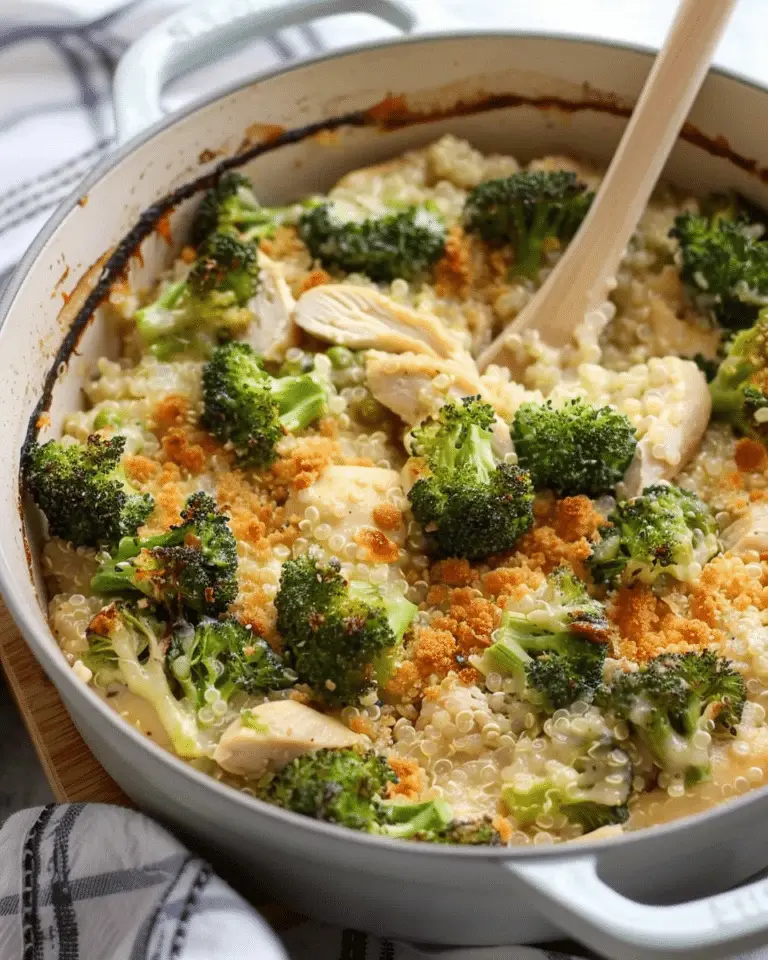 Broccoli Quinoa Casserole