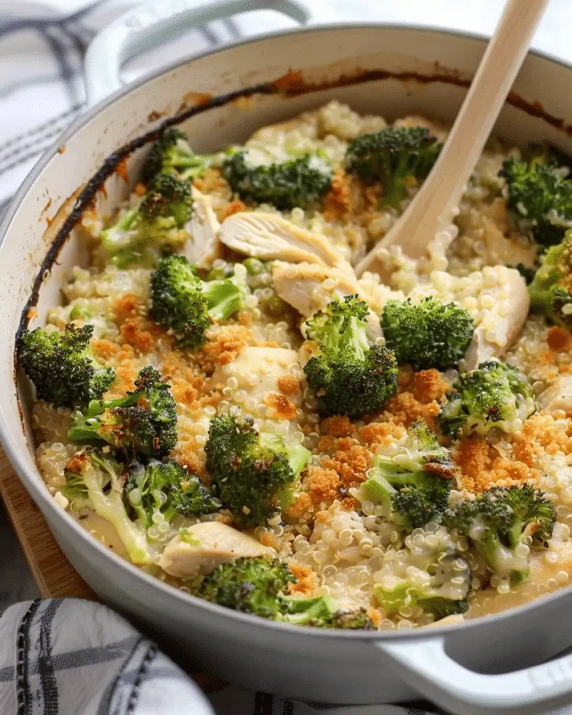 Broccoli Quinoa Casserole
