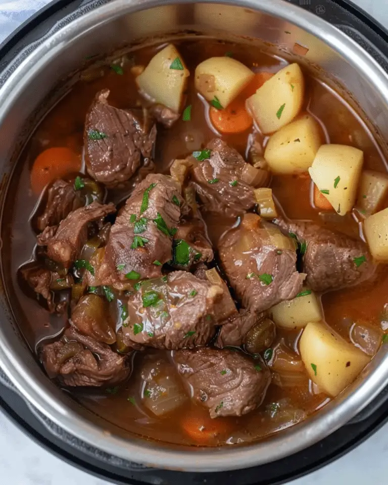 Instant Pot Beef Stew