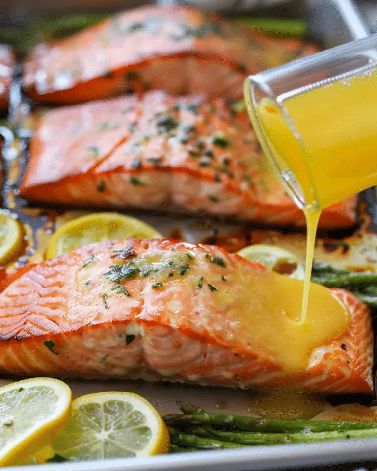 Lemon Butter Baked Salmon