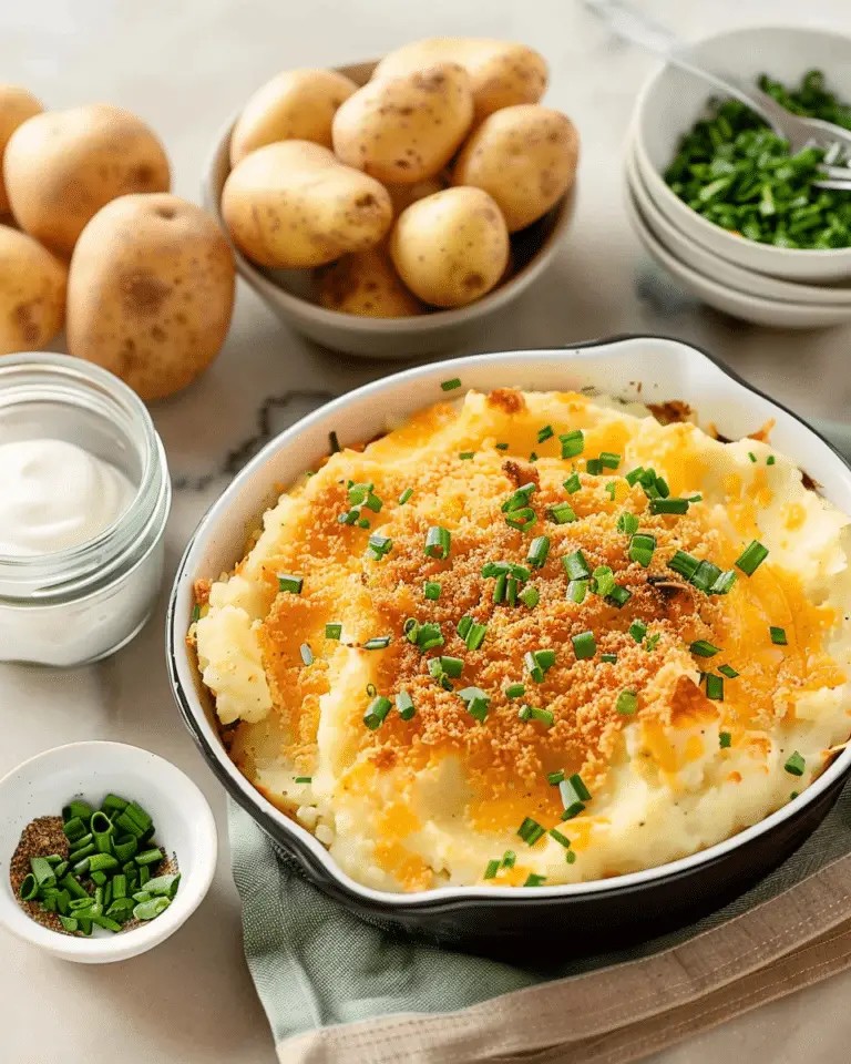 Mashed Potato Casserole recepe