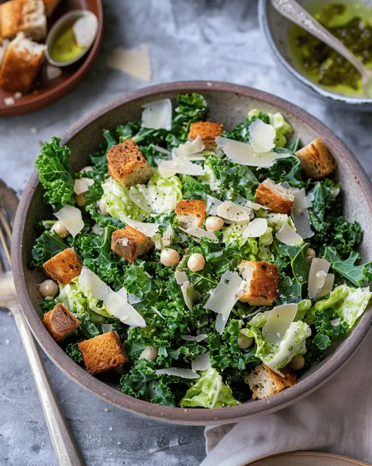 Kale Caesar Salad