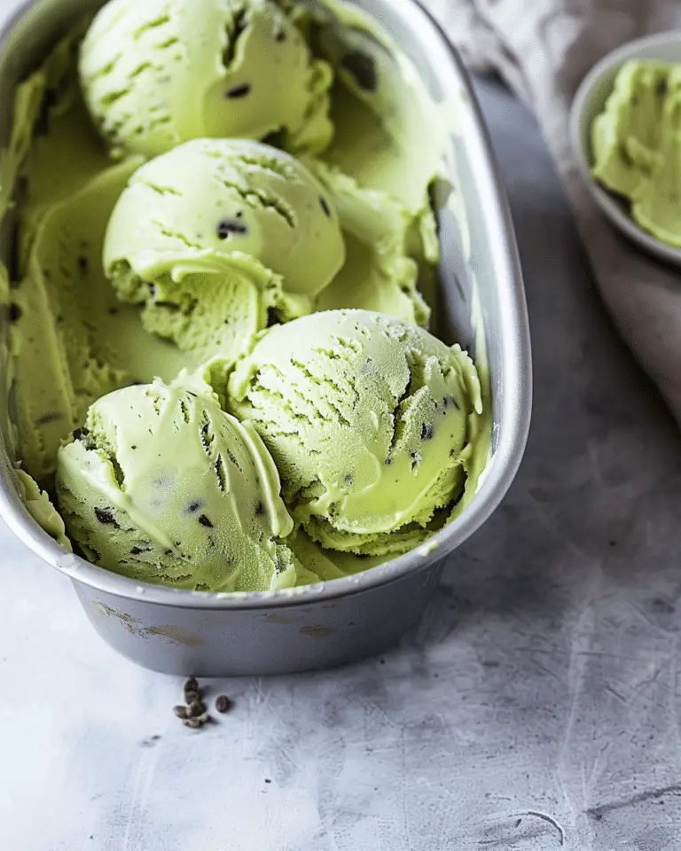 Avocado Ice Cream