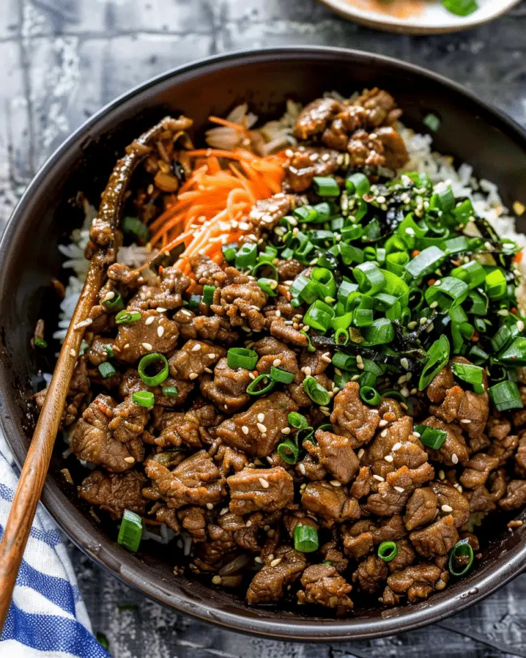 Korean Beef Bowl