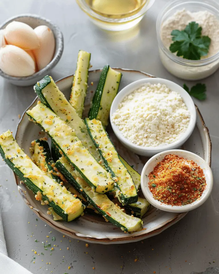Baked Zucchini Fries