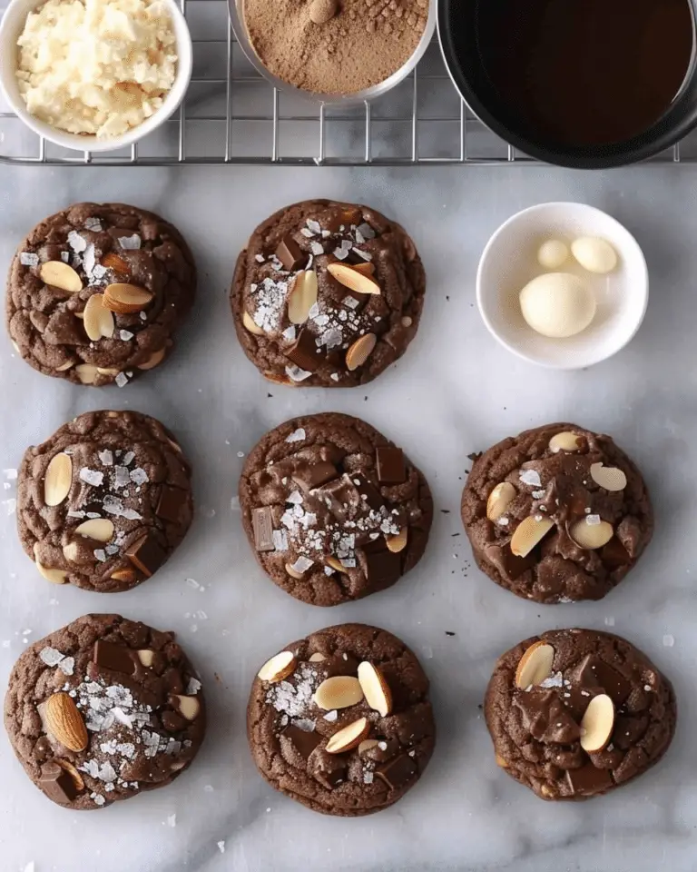 Chocolate Almond Joy Cookies