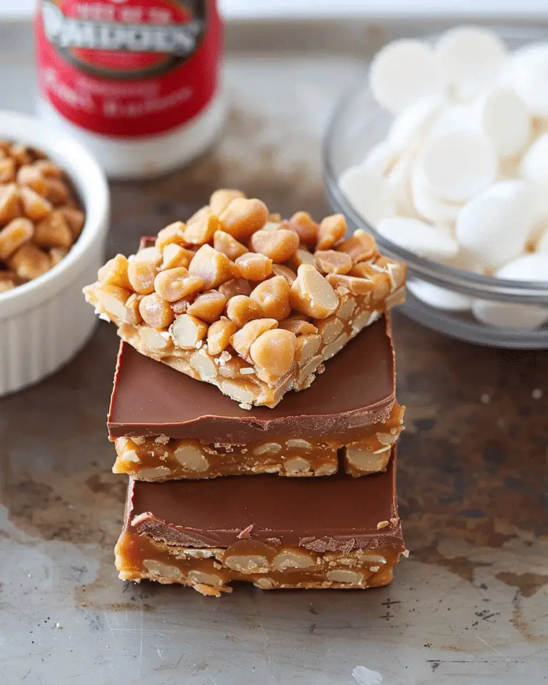Homemade PayDay Candy Bars