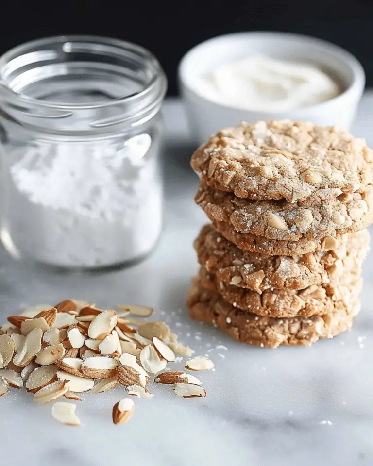 Easy Almond Cookies