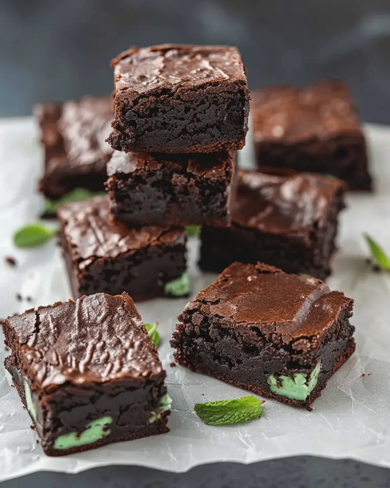 Mint Brownies