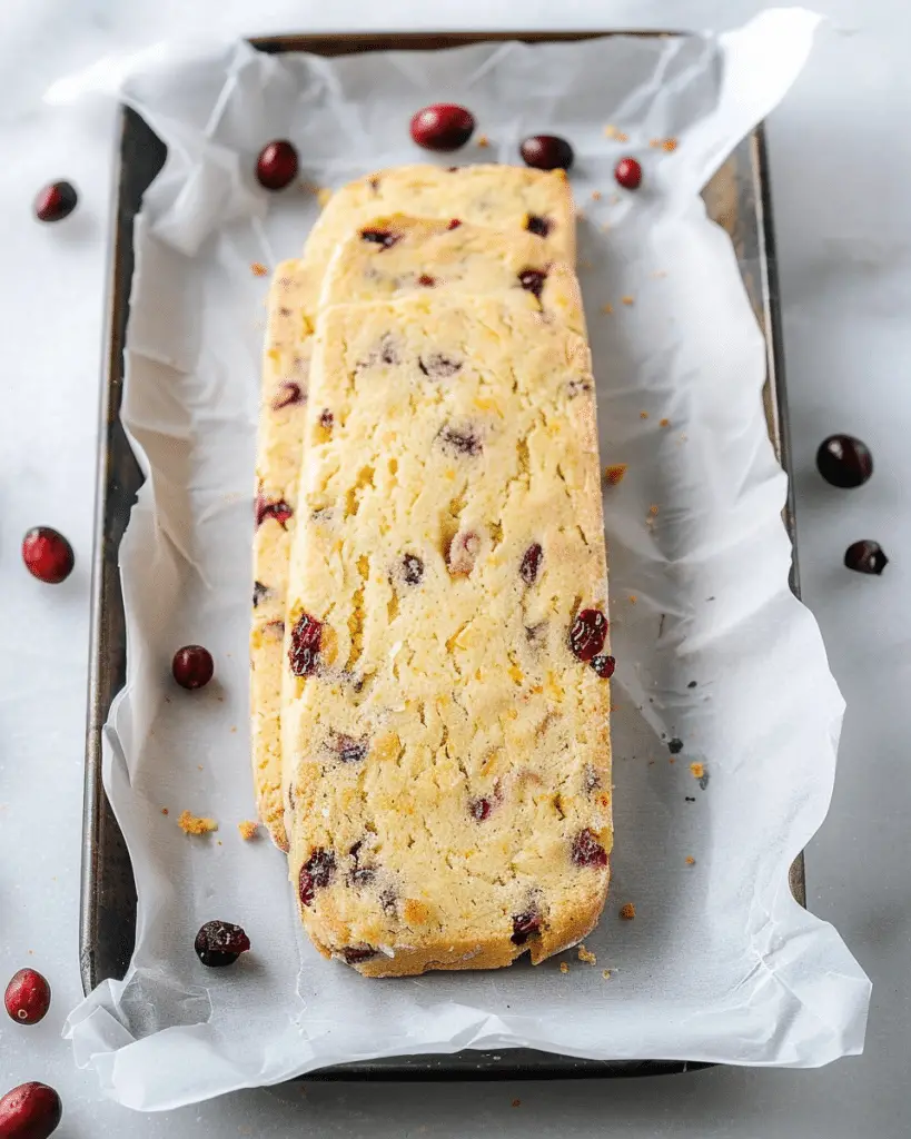 Cranberry Orange Biscotti