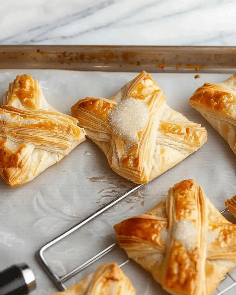 Easy Cheese Danish with Puff Pastry